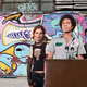 Three of the country's top fashion innovators lay out their terms at a stylish press conference.